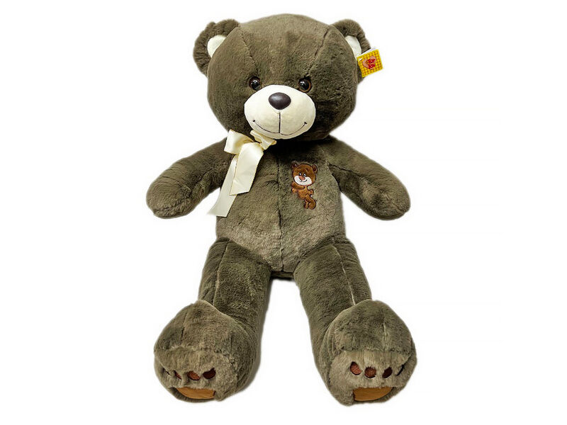 Купить оптом Медведь цветной мишка на груди 1-5280-32 в Луганске