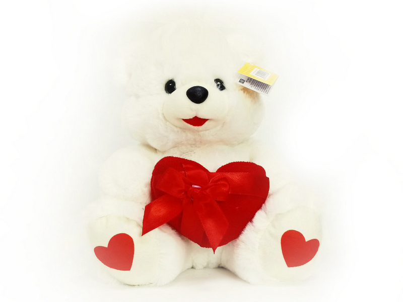 Купить оптом Медведь сердце 1-4110-22 в Луганске