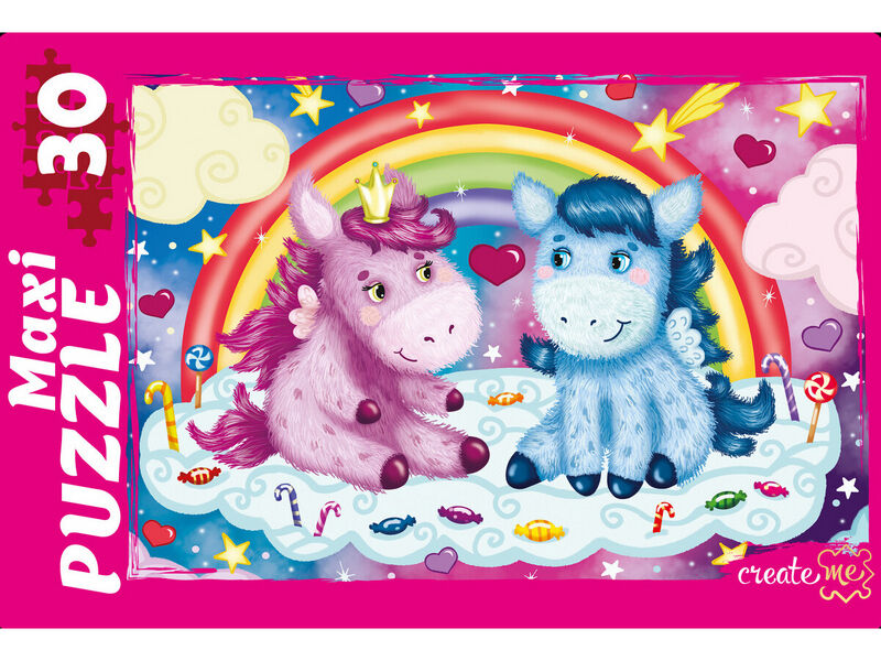 МАКСИ-ПАЗЛЫ 30 элементов. ПОНИ №3