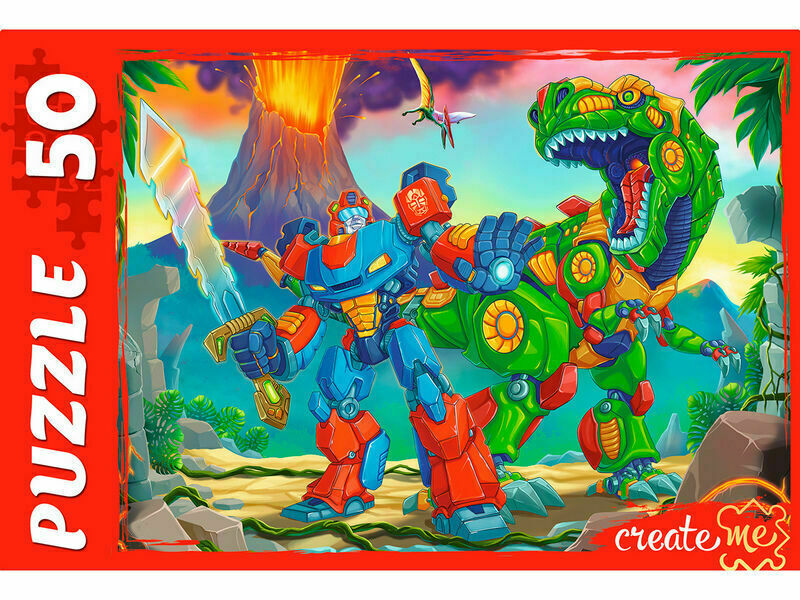 ПАЗЛЫ 50 элементов. МИР ТРАНСФОРМЕРОВ №27