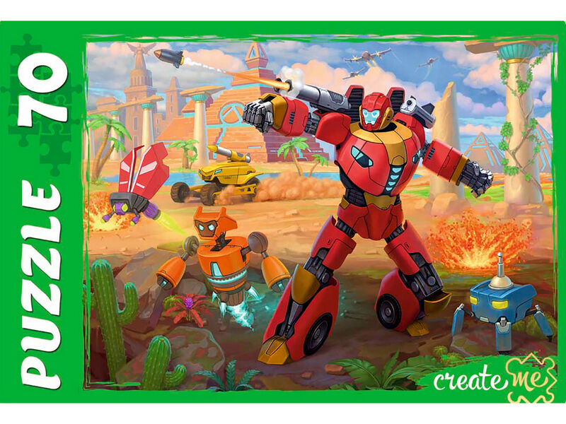 ПАЗЛЫ 70 элементов. МИР ТРАНСФОРМЕРОВ №29