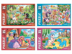 ПАЗЛЫ 35 элементов. КОРОЛЕВСТВО ПОНИ №2 кратно 32