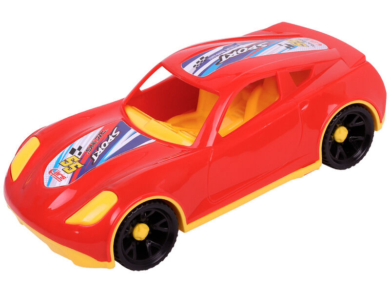 Машина Turbo "V" красная 18,5 см И-5850