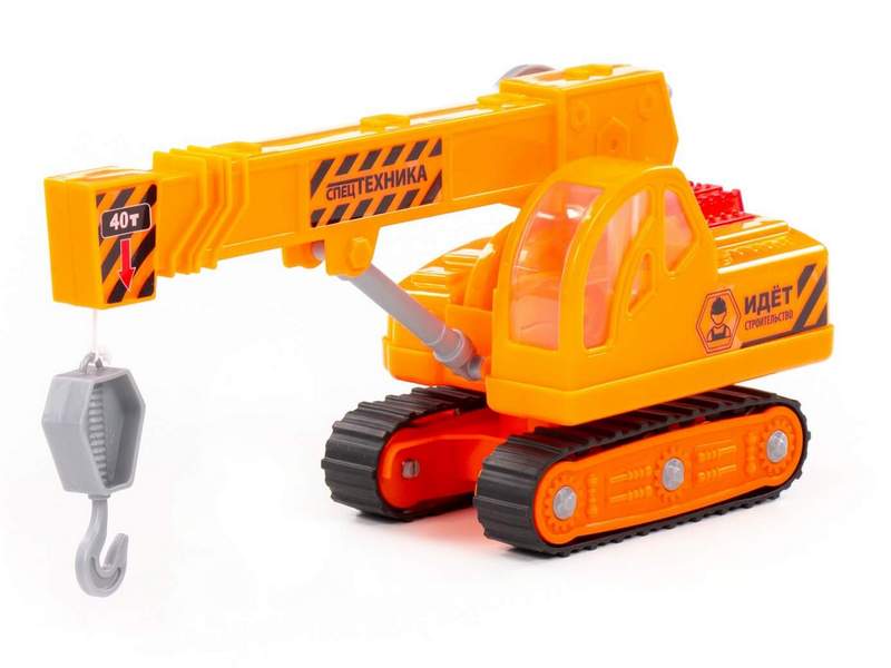 Гусеничный кран "Профи" в сеточке