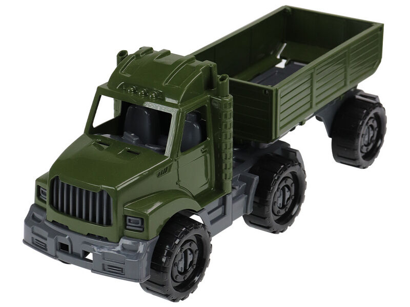 Тягач "БИЗОН" бортовой с прицепом военный 28 см И-5116