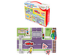 Развивающая игра на магнитах «ПРАВИЛА ДОРОЖНОГО ДВИЖЕНИЯ» ИН-5521