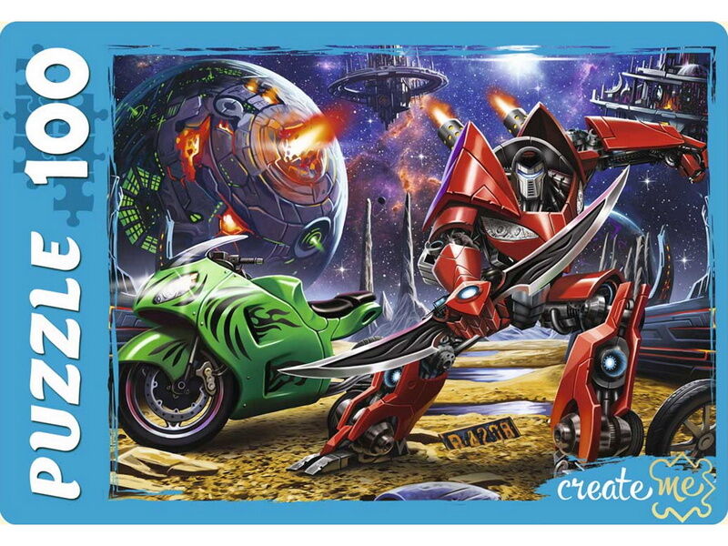 ПАЗЛЫ 100 элементов. МИР ТРАНСФОРМЕРОВ №28