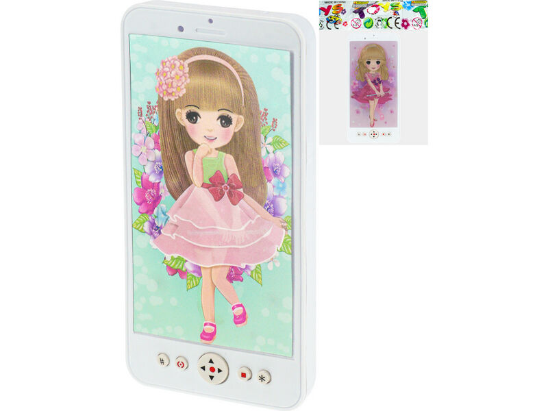 Музыкальный смартфон на бат. 16*8 см в пак. Y15839061