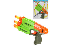 Бластер 20 см с мягкими пулями в пак. 2206032