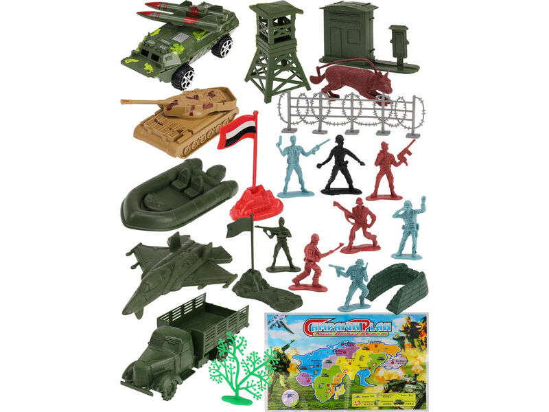 Военный набор 88 эл. в банке 2092640