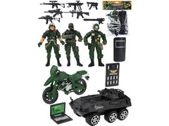 Военный набор 28*23 см в пак. 2034007