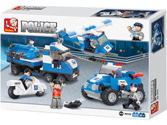 Конструктор «ПОЛИЦИЯ И СПЕЦНАЗ» 403 дет. M38-B0190