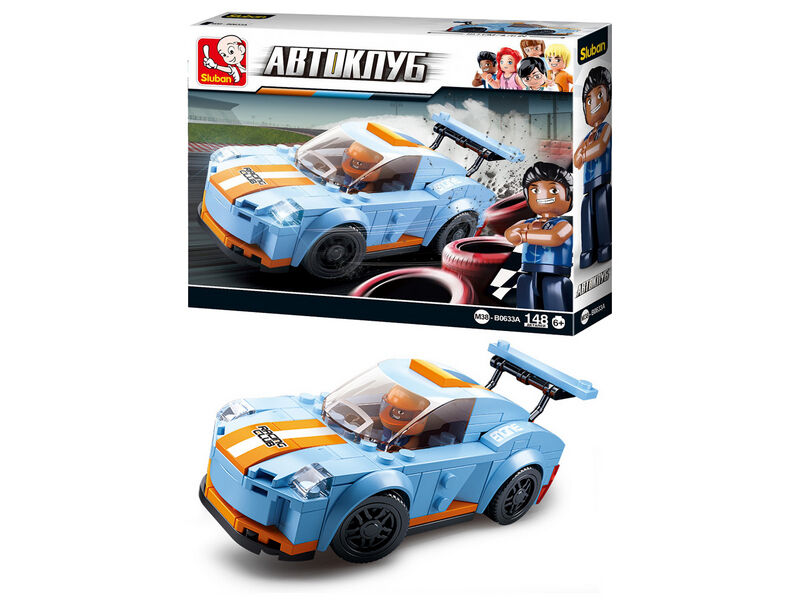 Купить оптом Конструктор «АВТОКЛУБ» 148 дет. M38-B0633A в Луганске