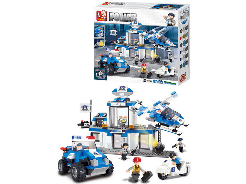 Купить оптом Конструктор «ПОЛИЦИЯ. УЧАСТОК» 492 дет. M38-B0191 в Луганске