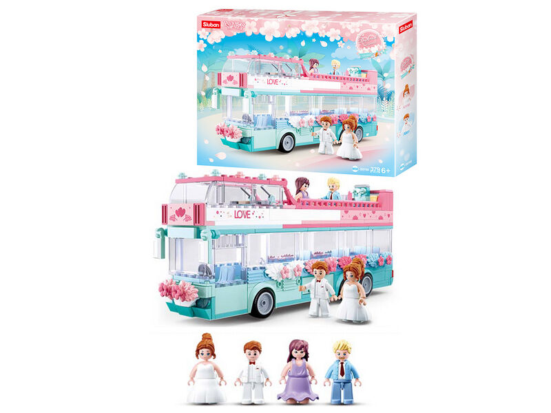 Купить оптом Конструктор «СВАДЕБНАЯ ВЕЧЕРИНКА» 379 дет. M38-B0769 в Луганске