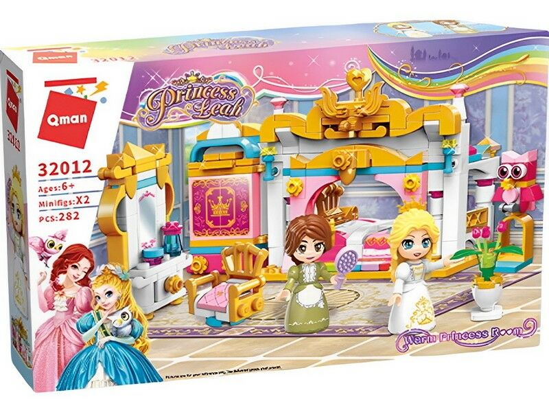 Купить оптом Конструктор «КОМНАТА ПРИНЦЕССЫ» 282 дет. 32012Q в Луганске