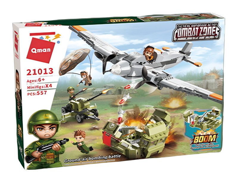 Купить оптом Конструктор «НАЗЕМНО-ВОЗДУШНОЕ СРАЖЕНИЕ» 557 дет. 2031744/21013 в Луганске