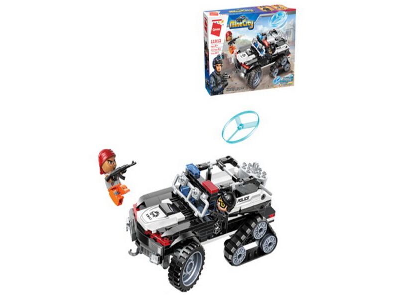 Конструктор «ПОЛИЦЕЙСКИЙ ДЖИП» 237 дет. 2054246/11012