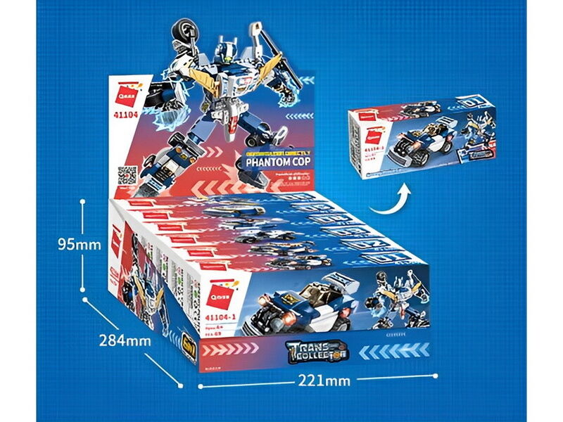 Купить оптом Конструктор «ПРИЗРАЧНЫЙ ПОЛИЦЕЙСКИЙ» 69-83 дет. 41104Q в Луганске