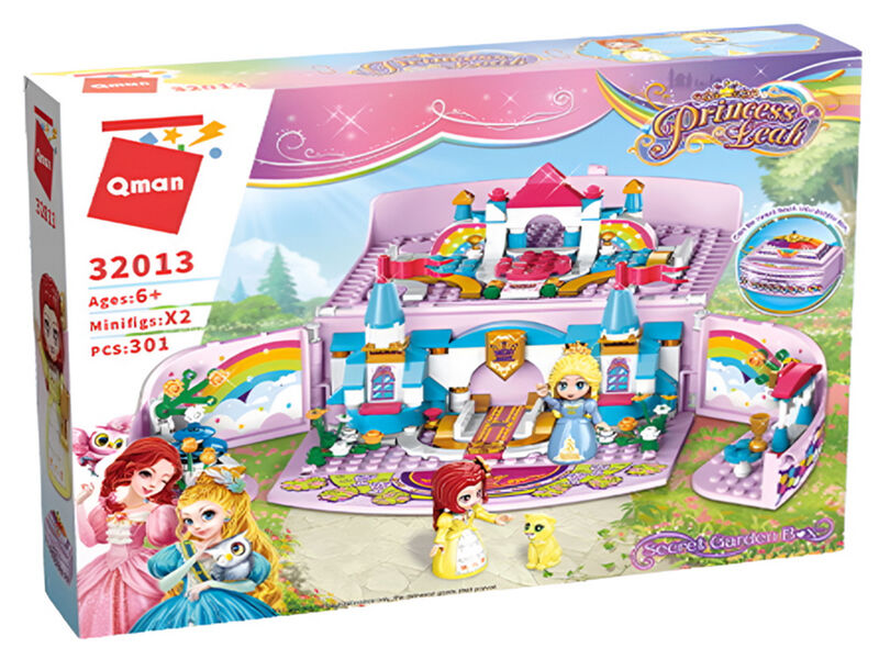 Купить оптом Конструктор «СЕКРЕТНЫЙ ДОМИК ПРИНЦЕССЫ» 301дет. 2007901/32013 в Луганске