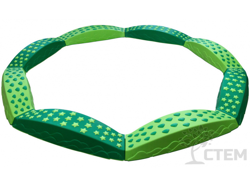 Купить оптом Тактильная дорожка зеленая в Луганске