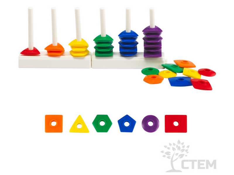 Купить оптом Набор «Геоигра» 36 фигур в Луганске