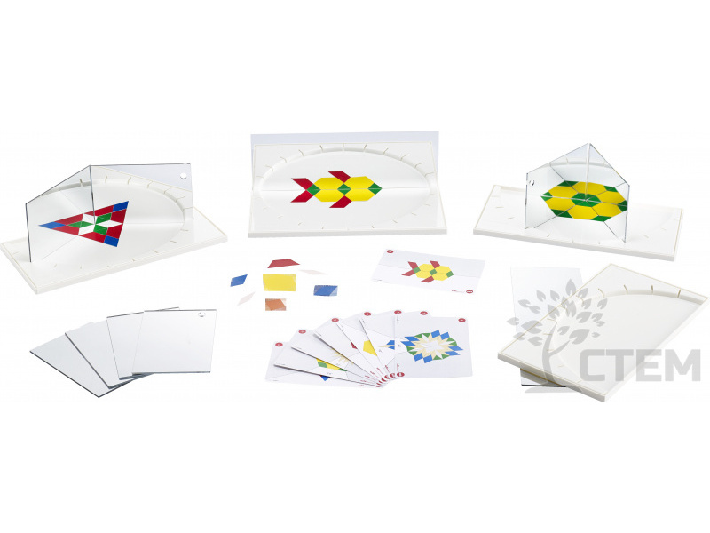 Купить оптом Набор «Геометрические зеркала» 10 шт в Луганске