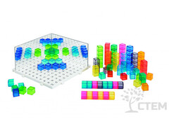 Набор «Изучаем отражения» (кубики полупрозрачные 2 см 100 шт)