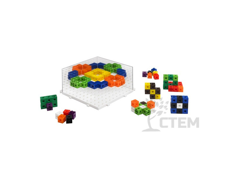 Набор "Изучаем отражения" (кубики соединяющиеся 2 см 100 шт)