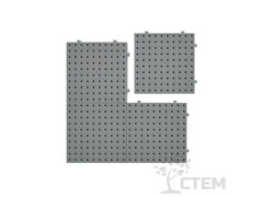 63985 [12513]Основание для 1 см. соединяющихся кубиков 4 шт