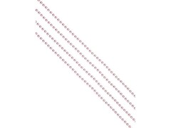 Бусы на елку РОЗОВОЕ ЗОЛОТО 2,7 м 88761