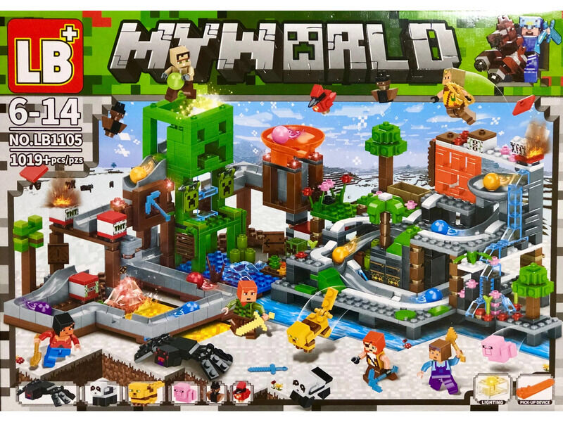 Конструктор «MY WORLD» 1019 дет. LB1105