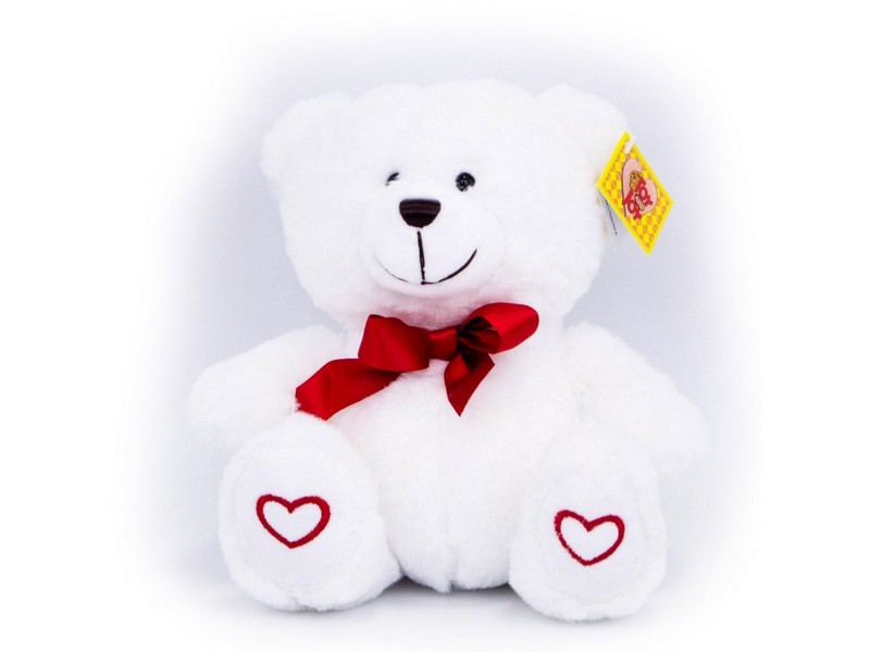 Купить оптом Медведь Бант/шарф 1-4507-18 в Луганске