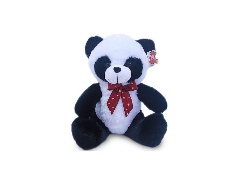 Панда красн бант 0037-40