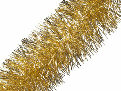 65352 [9195-96A]Мишура золотая матовая 2 м (10шт/уп) 9195-96A