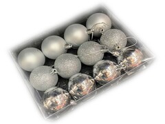 65363 [XD-174]Набор шаров из полистирола 5 см (12шт/уп) XD-174