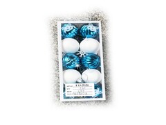 65376 [F19-5026]Набор шаров ассорти из полистирола 4 см (20шт/уп) F19-5026