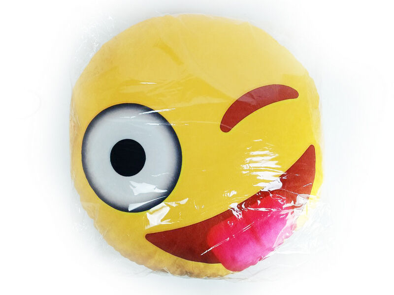 Подушка-игрушка Смайл язык 48*48см SML-005