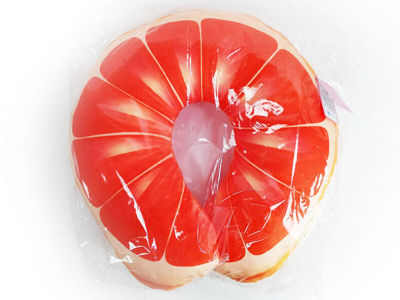 Игрушка-валик Грейпфрут 33*33см VPS-017