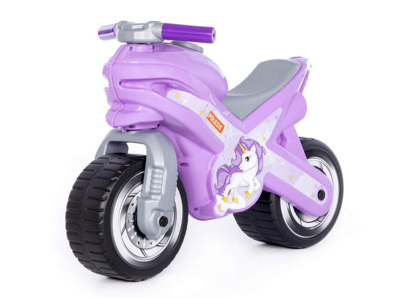 Каталка-мотоцикл "МХ" сиреневая