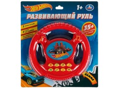 Руль музыкальный 16*16 см «Хот вилс» на планшете ZY026459-R5