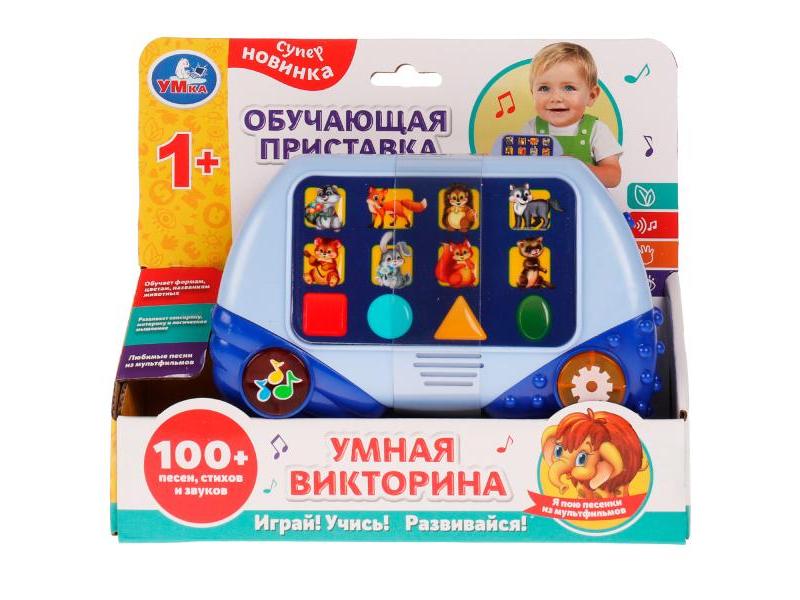 Приставка обучающая 17*11*5 см (100 песен, стихов, звуков) в кор. HT512-R