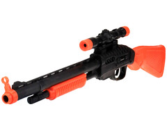 Автомат-трещетка 45 см с мишенью в пак. 2010168