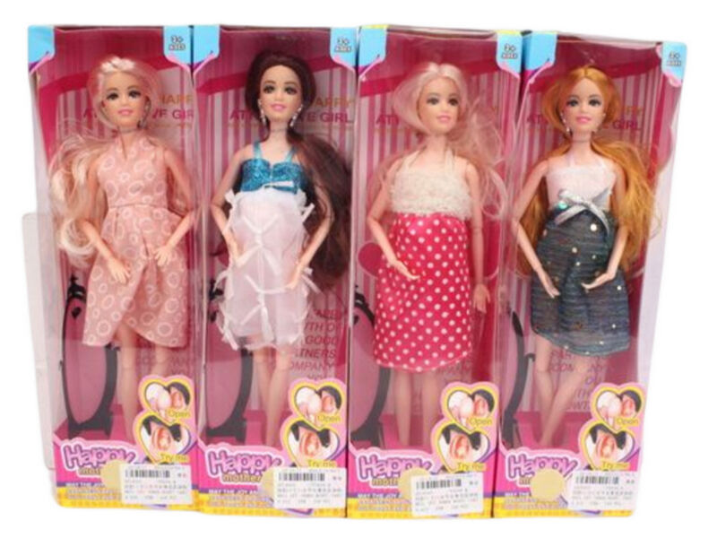 Кукла шарнирная беременная 29 см в кор. 2019365