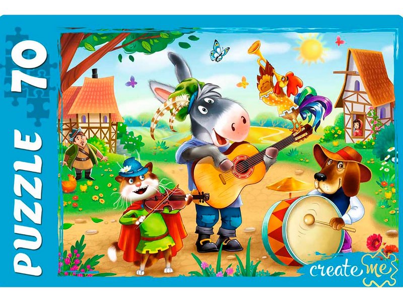 Купить оптом ПАЗЛЫ 70 элементов. МИР СКАЗОК №4 в Луганске