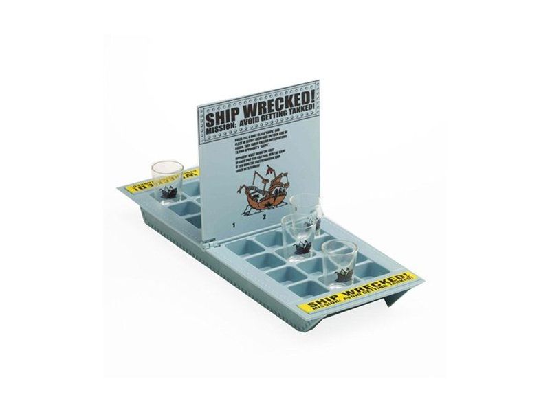 Игра алкогольная «Морской бой» (стеклянные рюмки) 18+ ИН-1561