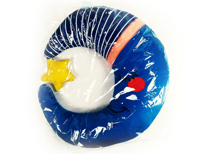 Купить оптом Подушка-игрушка Месяц синий 39см DLS-004 в Луганске