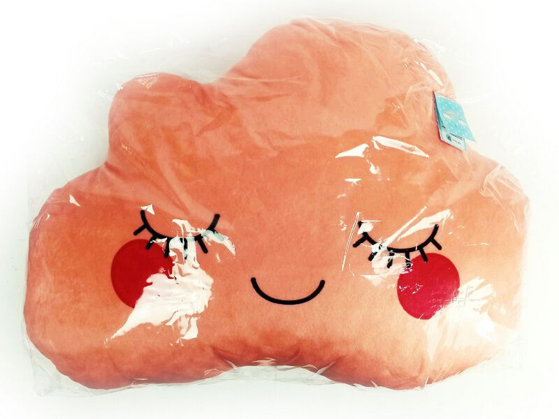 Подушка-игрушка Тучка розовая 44х32см DLS-005