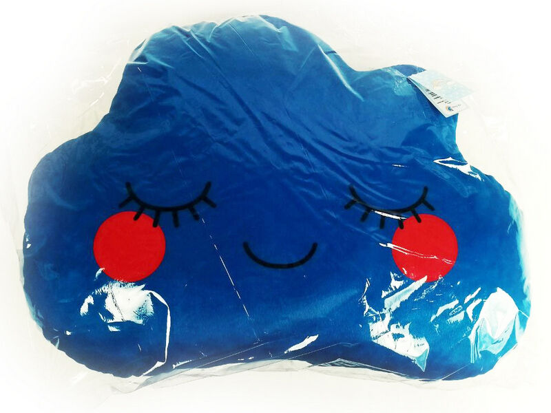 Подушка-игрушка Тучка синяя 44х32см DLS-006