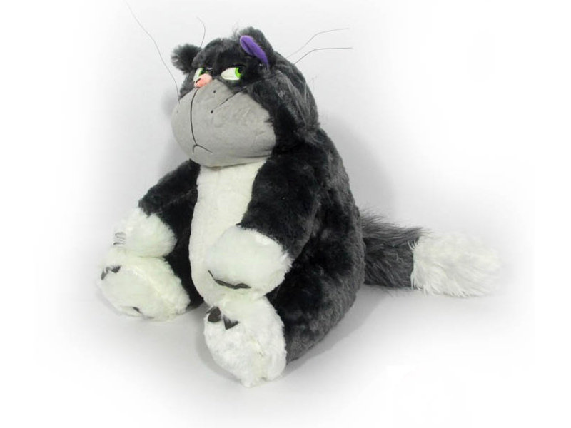 Кот толстый черный 14042-45